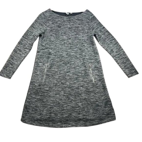 Gap Dress Gray Zip Pockets Size M - Picture 1 of 5